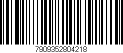 Código de barras (EAN, GTIN, SKU, ISBN): '7909352804218'