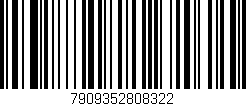 Código de barras (EAN, GTIN, SKU, ISBN): '7909352808322'