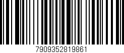 Código de barras (EAN, GTIN, SKU, ISBN): '7909352819861'