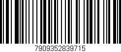 Código de barras (EAN, GTIN, SKU, ISBN): '7909352839715'