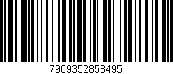 Código de barras (EAN, GTIN, SKU, ISBN): '7909352858495'