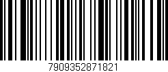 Código de barras (EAN, GTIN, SKU, ISBN): '7909352871821'