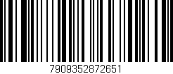 Código de barras (EAN, GTIN, SKU, ISBN): '7909352872651'