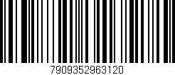 Código de barras (EAN, GTIN, SKU, ISBN): '7909352963120'