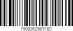 Código de barras (EAN, GTIN, SKU, ISBN): '7909352963182'