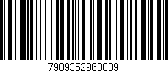 Código de barras (EAN, GTIN, SKU, ISBN): '7909352963809'