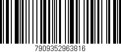 Código de barras (EAN, GTIN, SKU, ISBN): '7909352963816'