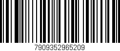 Código de barras (EAN, GTIN, SKU, ISBN): '7909352965209'