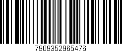 Código de barras (EAN, GTIN, SKU, ISBN): '7909352965476'