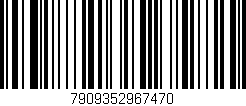 Código de barras (EAN, GTIN, SKU, ISBN): '7909352967470'
