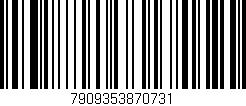 Código de barras (EAN, GTIN, SKU, ISBN): '7909353870731'