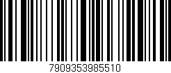 Código de barras (EAN, GTIN, SKU, ISBN): '7909353985510'