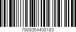 Código de barras (EAN, GTIN, SKU, ISBN): '7909354409183'