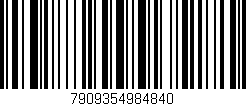Código de barras (EAN, GTIN, SKU, ISBN): '7909354984840'