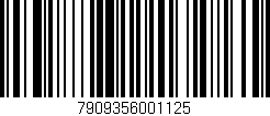 Código de barras (EAN, GTIN, SKU, ISBN): '7909356001125'