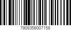 Código de barras (EAN, GTIN, SKU, ISBN): '7909356007158'