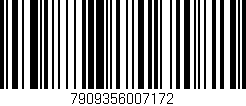 Código de barras (EAN, GTIN, SKU, ISBN): '7909356007172'
