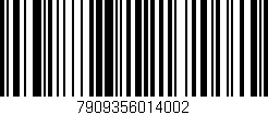 Código de barras (EAN, GTIN, SKU, ISBN): '7909356014002'