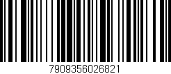 Código de barras (EAN, GTIN, SKU, ISBN): '7909356026821'