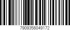 Código de barras (EAN, GTIN, SKU, ISBN): '7909356049172'