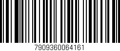Código de barras (EAN, GTIN, SKU, ISBN): '7909360064161'