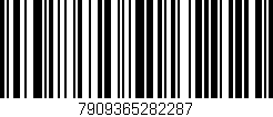 Código de barras (EAN, GTIN, SKU, ISBN): '7909365282287'