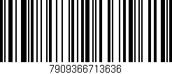 Código de barras (EAN, GTIN, SKU, ISBN): '7909366713636'