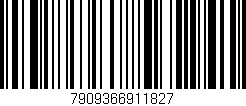Código de barras (EAN, GTIN, SKU, ISBN): '7909366911827'