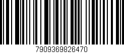 Código de barras (EAN, GTIN, SKU, ISBN): '7909369826470'