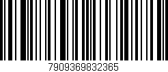 Código de barras (EAN, GTIN, SKU, ISBN): '7909369832365'