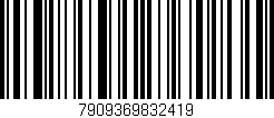 Código de barras (EAN, GTIN, SKU, ISBN): '7909369832419'