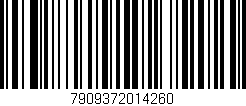 Código de barras (EAN, GTIN, SKU, ISBN): '7909372014260'