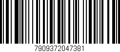 Código de barras (EAN, GTIN, SKU, ISBN): '7909372047381'