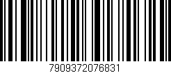 Código de barras (EAN, GTIN, SKU, ISBN): '7909372076831'