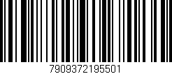 Código de barras (EAN, GTIN, SKU, ISBN): '7909372195501'