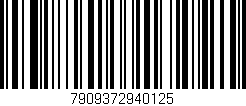 Código de barras (EAN, GTIN, SKU, ISBN): '7909372940125'