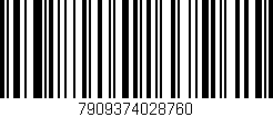 Código de barras (EAN, GTIN, SKU, ISBN): '7909374028760'