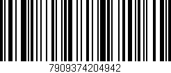 Código de barras (EAN, GTIN, SKU, ISBN): '7909374204942'