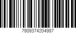 Código de barras (EAN, GTIN, SKU, ISBN): '7909374204997'