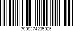 Código de barras (EAN, GTIN, SKU, ISBN): '7909374205826'