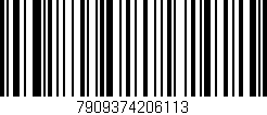 Código de barras (EAN, GTIN, SKU, ISBN): '7909374206113'