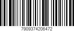 Código de barras (EAN, GTIN, SKU, ISBN): '7909374206472'