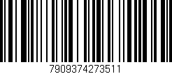Código de barras (EAN, GTIN, SKU, ISBN): '7909374273511'