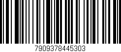 Código de barras (EAN, GTIN, SKU, ISBN): '7909378445303'