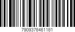 Código de barras (EAN, GTIN, SKU, ISBN): '7909378461181'