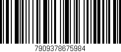 Código de barras (EAN, GTIN, SKU, ISBN): '7909378675984'