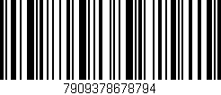 Código de barras (EAN, GTIN, SKU, ISBN): '7909378678794'