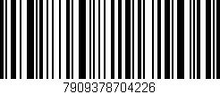Código de barras (EAN, GTIN, SKU, ISBN): '7909378704226'