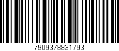 Código de barras (EAN, GTIN, SKU, ISBN): '7909378831793'