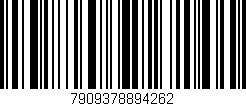 Código de barras (EAN, GTIN, SKU, ISBN): '7909378894262'